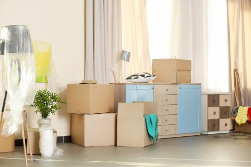 Moving truck and packing materials for a Denmark removal service