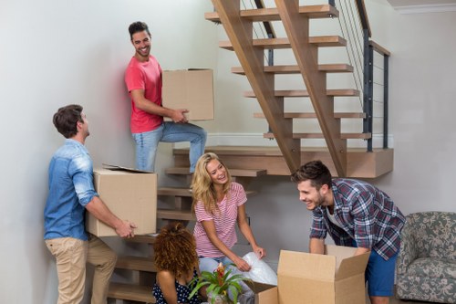 Professional piano removals in Denmark with careful lifting equipment