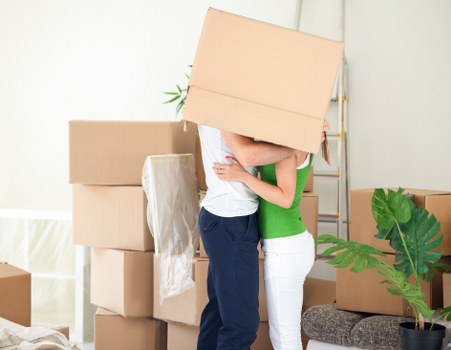 Professional removal company in Denmark helping with a residential move
