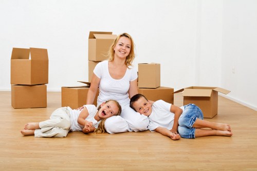 Storage and transport arrangements for a Denmark relocation