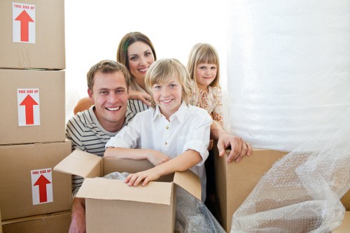 Careful handling of household goods during an international removal